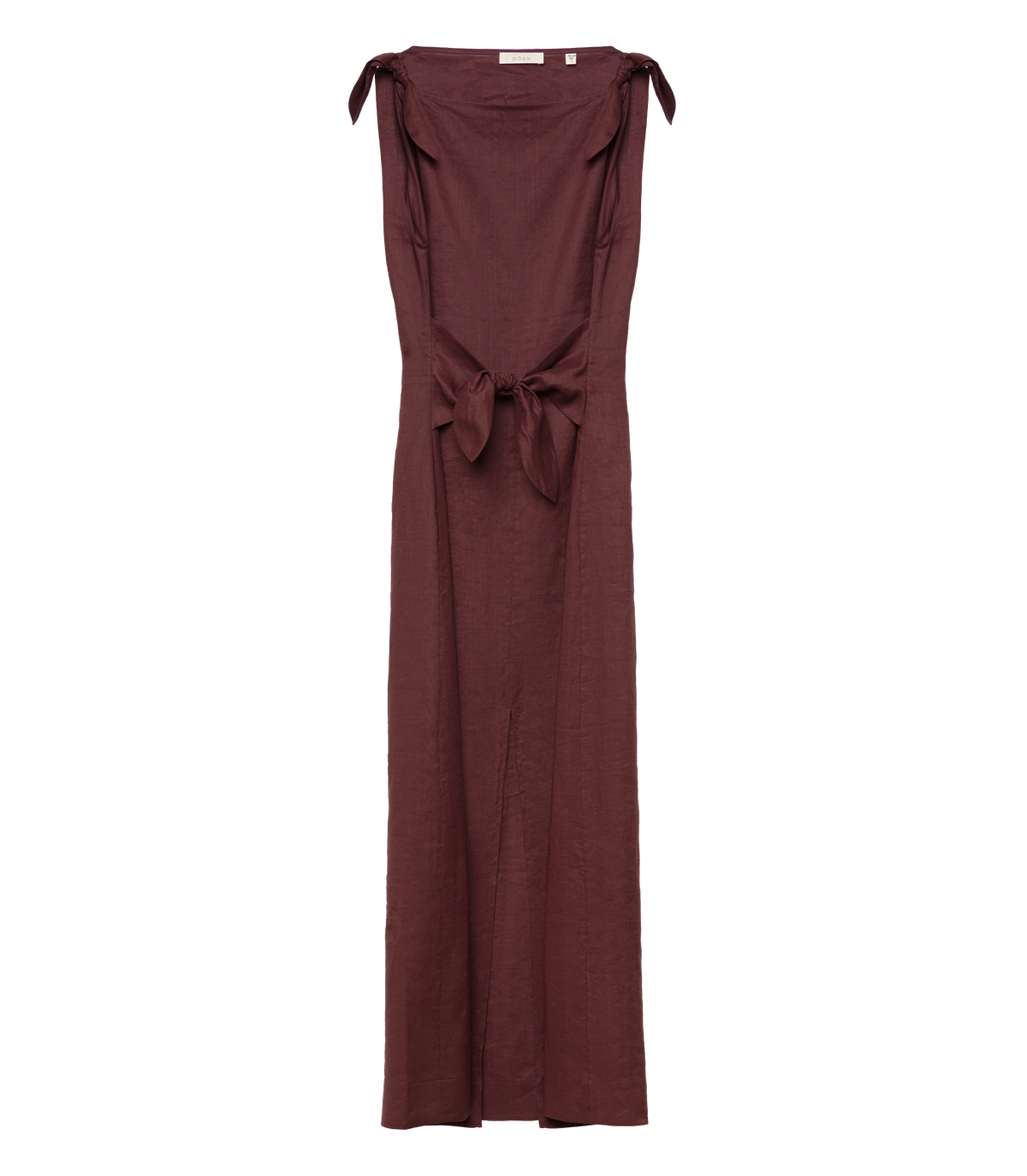 Amorette Ramie Dress in Antique Mahogany - view 7