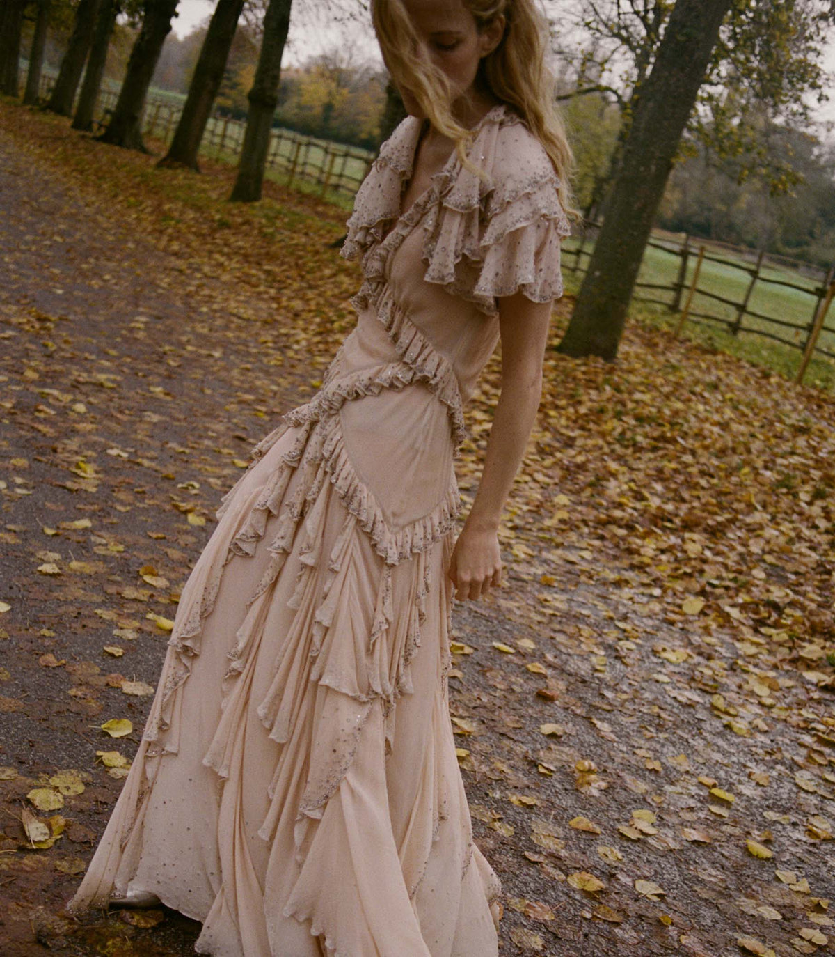 Antoinette Anniversary Dress in Antique Blush - view 2