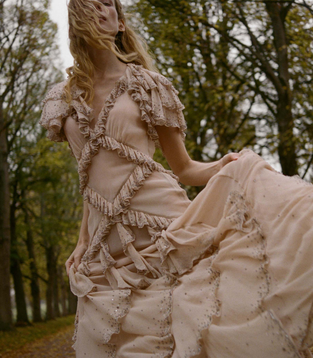 Antoinette Anniversary Dress in Antique Blush - view 5