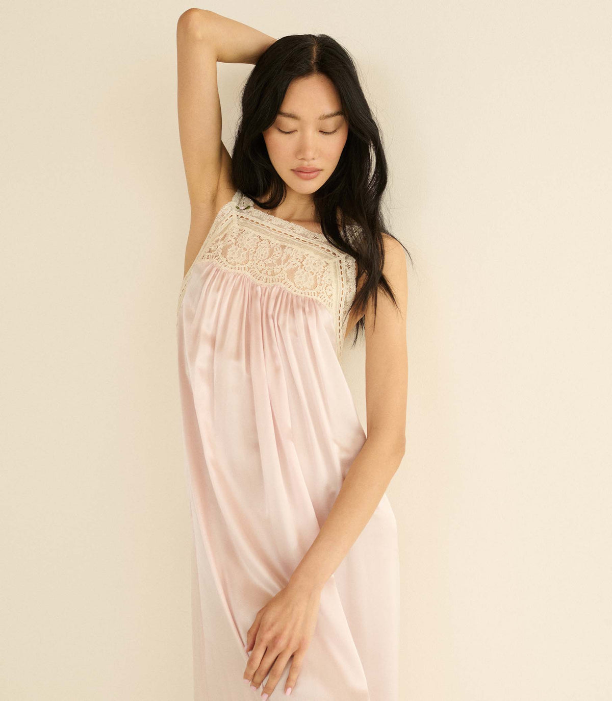 Luciane Dress in Powder Rose - view 5