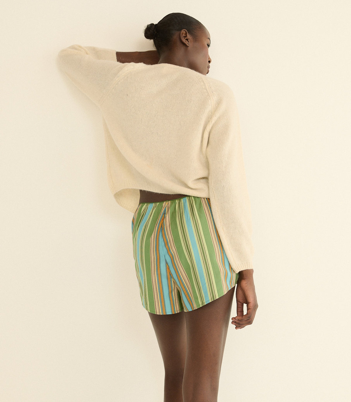 Peroline Cashmere Cardigan in Dogwood - view 7