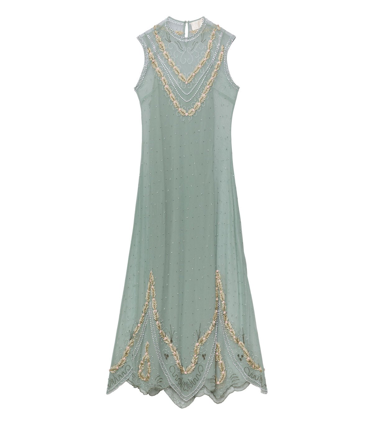 Artemise Dress in Sage - view 6