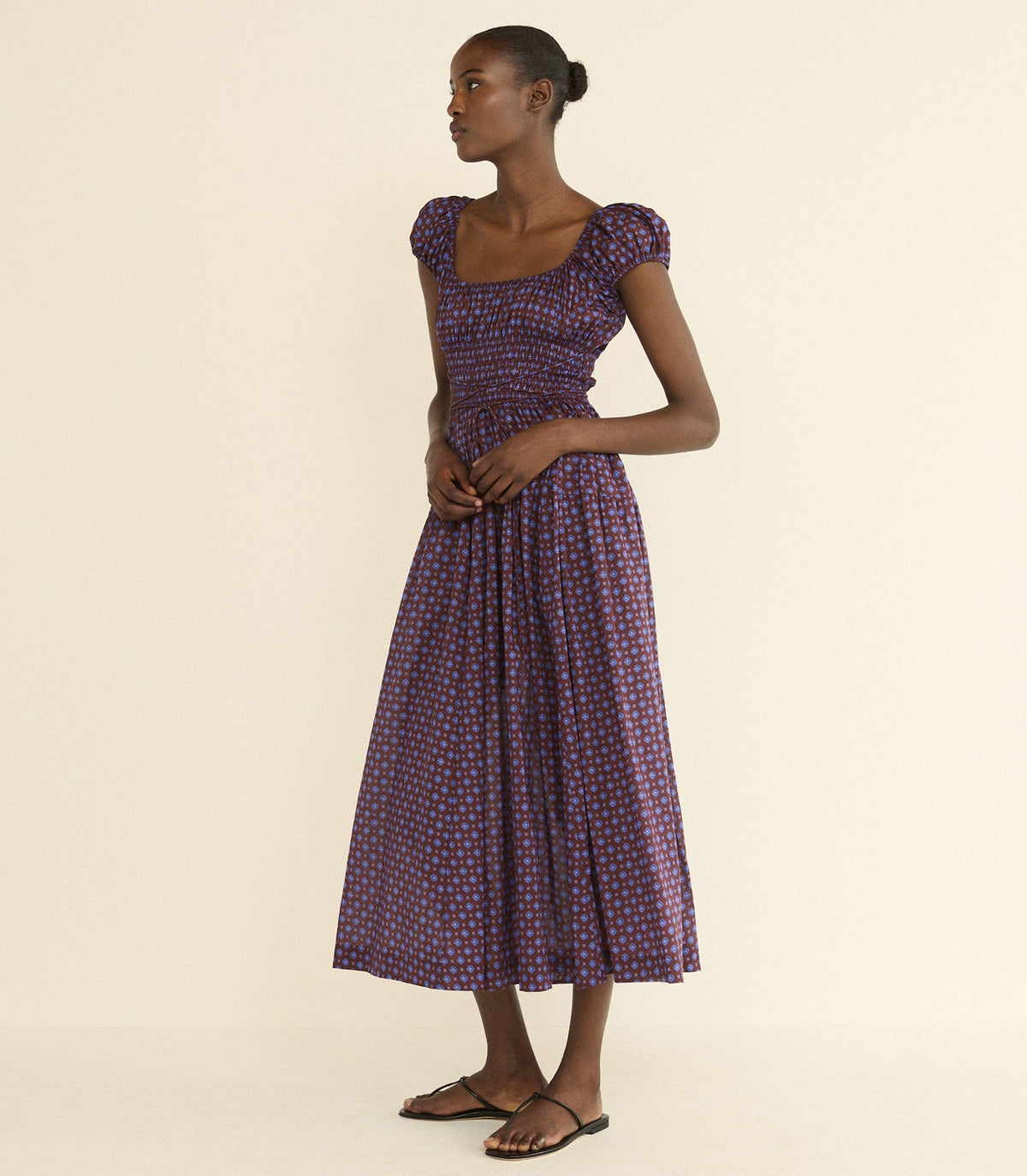 Quinelle Dress in Menorca Foulard - view 4