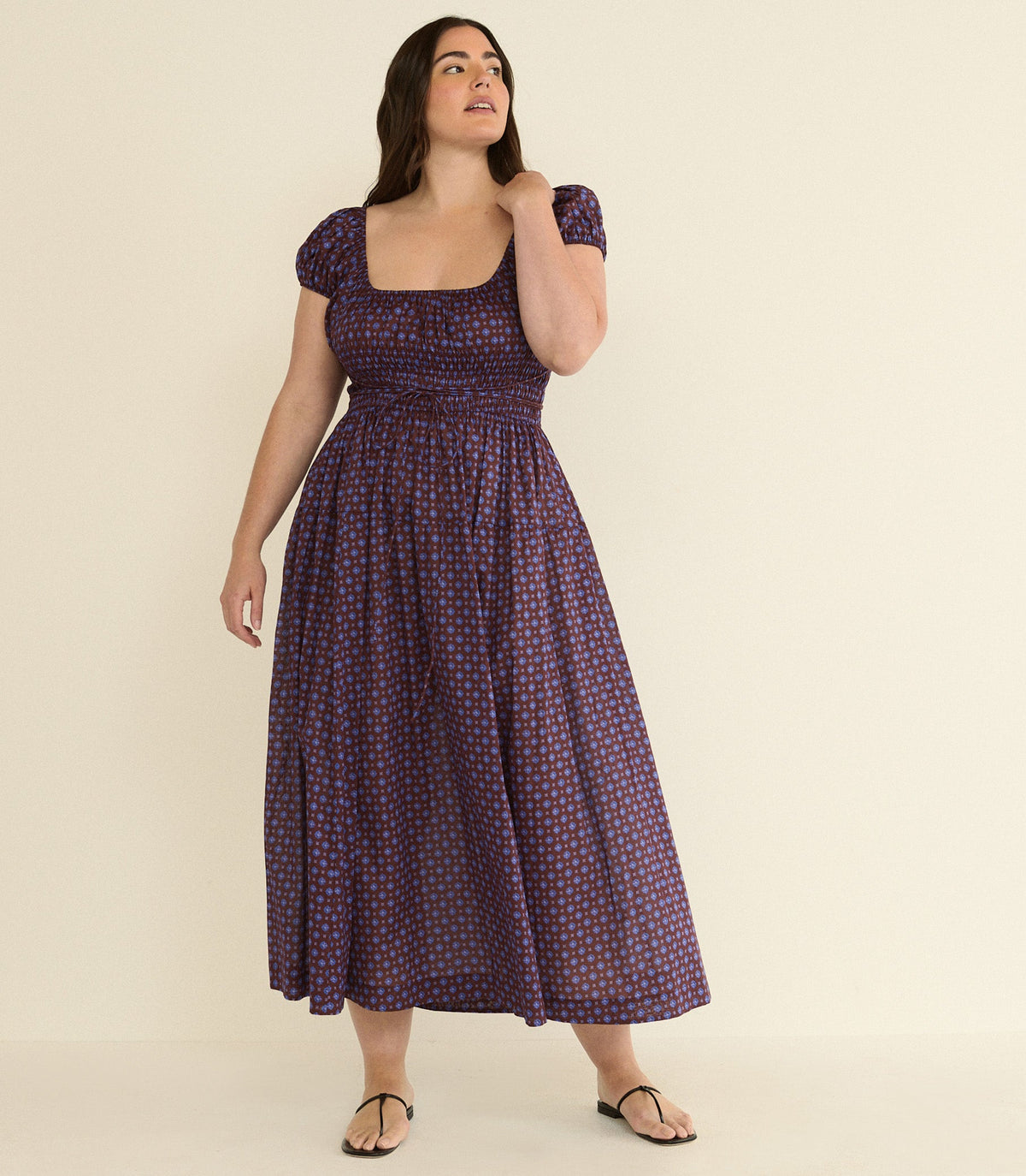 Quinelle Dress in Menorca Foulard - view 11