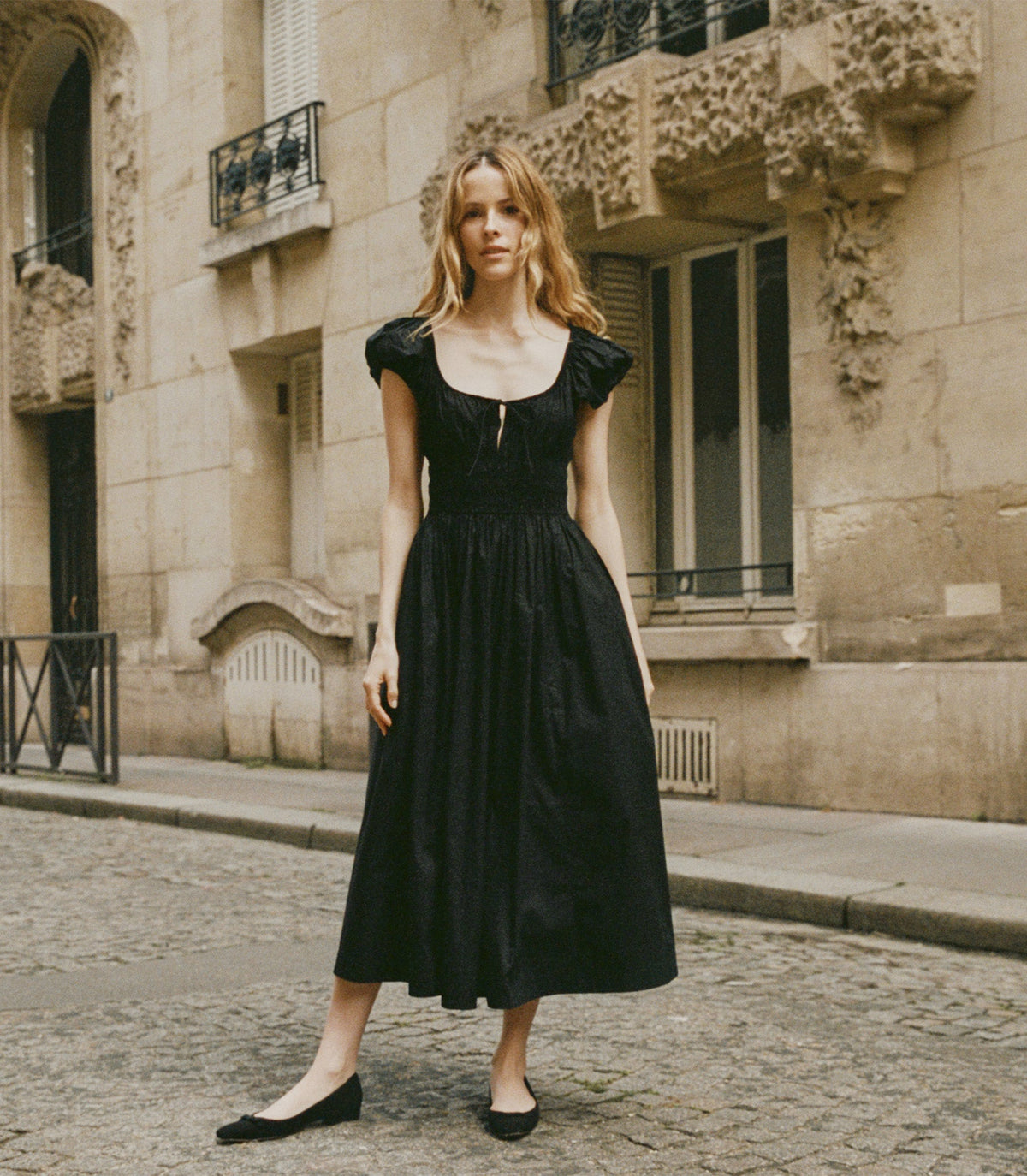 Quinn Dress in Black - view 4
